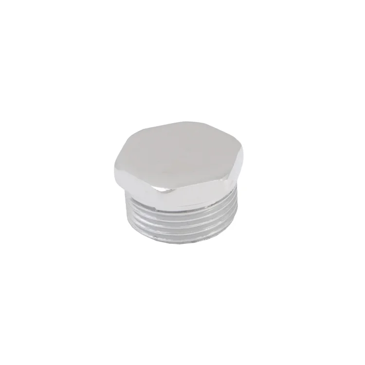Idmar Korek chromowany 3/4" DN20 do instalacji-1