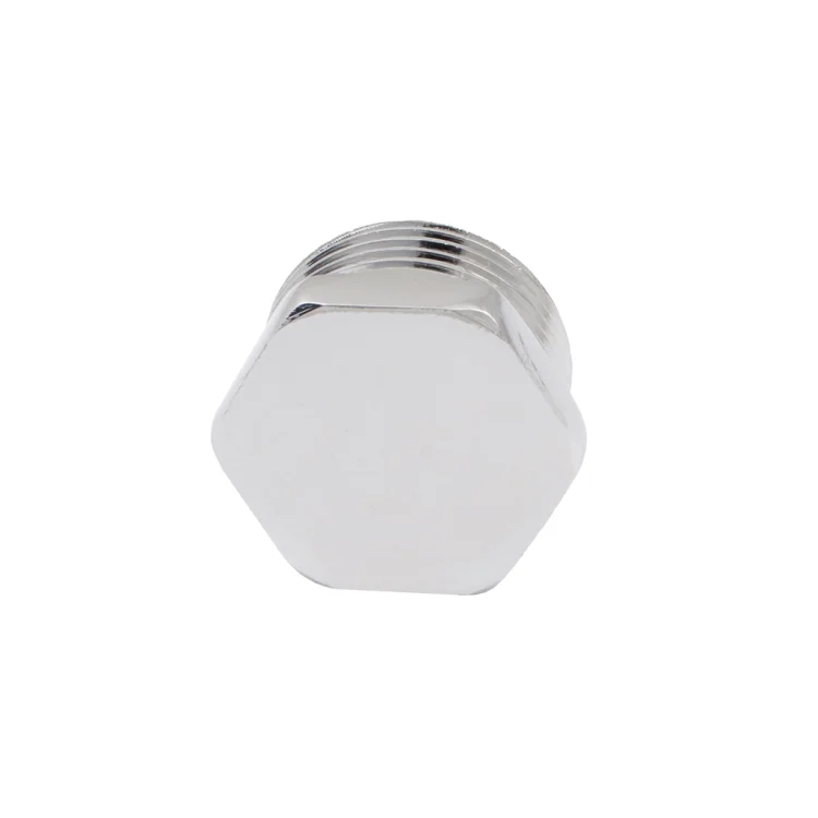 Idmar Korek chromowany 3/4" DN20 do instalacji-2