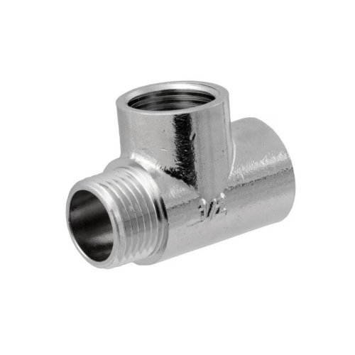 IDMAR Trójnik chromowany 3/8" (DN10) ZWW; AICHT010ZWW.2045