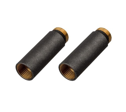 IDMAR Przedłużka mosiężna 1/2" 60mm grafit komplet - 2 sztuki-1