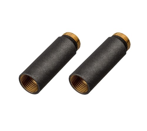 IDMAR Przedłużka mosiężna 1/2" 50mm do grzałki grafit komplet - 2 sztuki-1