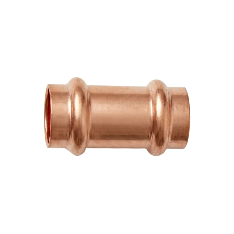 CU Mufa miedziana 28mm zaciskana  woda-2