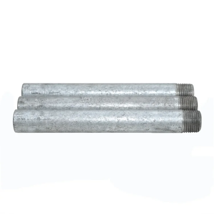 Rura stalowa gwintowana 1/2" ocynkowana – długość 6 cm (15/60mm)-2