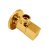 IDMAR Zawór kątowy 1/2"x3/8" z głowicą ceramiczną 1001 złoty-3