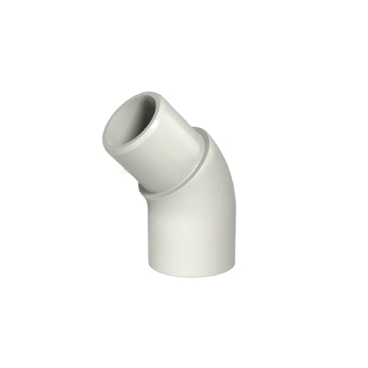 IDMAR Kolano 1/2” nyplowe 45st PVC do wody system klejony - zimna woda-1