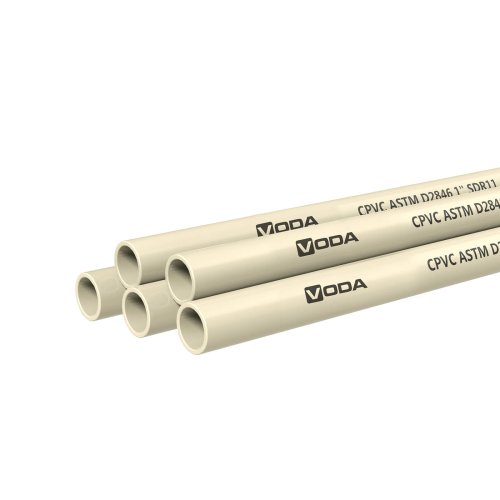 IDMAR Rura CPVC 1/2" 3m  system klejony - ciepła woda; CPVCR015-3.302