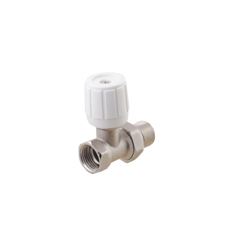 IDMAR Zawór grzejnikowy 1/2" regulacyjny prosty (DN15)-1
