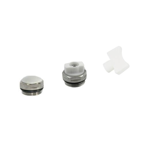 IDMAR Komplet: korek 1/2", odpowietrznik 1/2", kluczyk do odpowietrzania-1