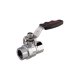 Zawór kulowy do wody RECCO GW/GW 1/2" kula antywapienna chrom niepolerowany; RW015301.8021R2