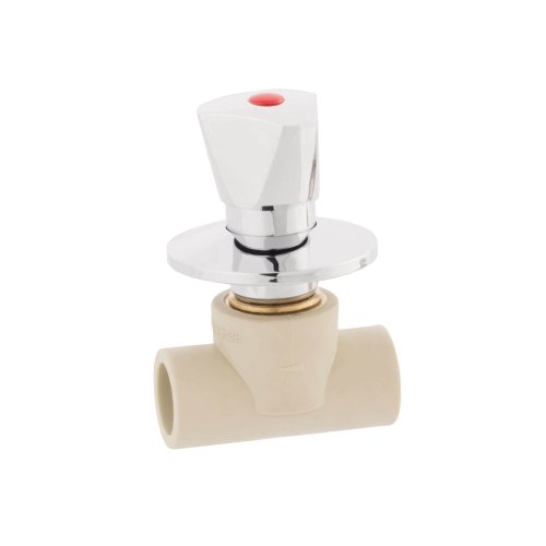 IDMAR Zawór grzybkowy PP 25 podtynkowy chromowany; PPRKZP025.1020