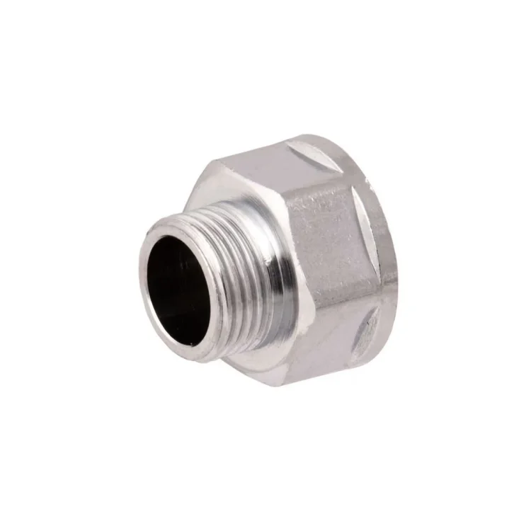 IDMAR Redukcja chromowana mufowo nyplowa 1/2"x3/8" (DN15xDN10); AICHRMN015X010.2028