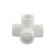 IDMAR Czwórnik kątowy PVC 3/4" (DN20) system klejony - zimna woda-1