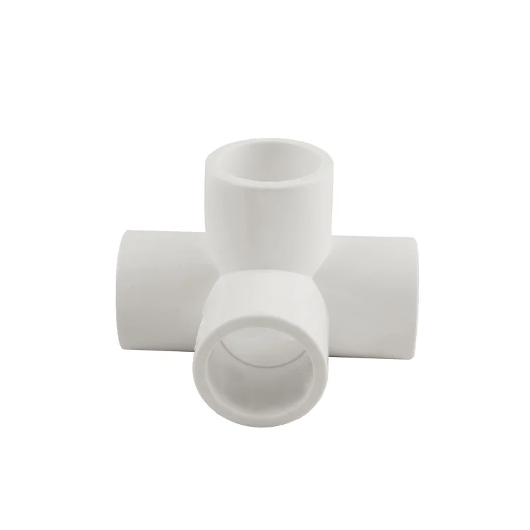 IDMAR Czwórnik kątowy PVC 3/4" (DN20) system klejony - zimna woda-1