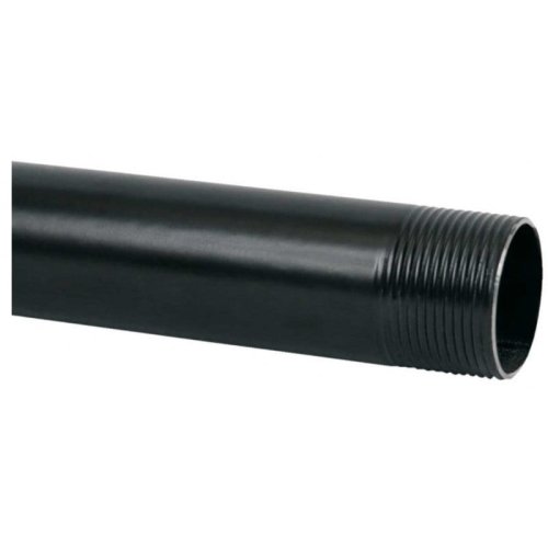 Rura stalowa gwintowana ¾” czarna bezszwowa – długość 100 cm (20/1000mm)-1