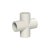 IDMAR Krzyżak PVC 3/4" system klejony - zimna woda-2