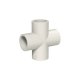 IDMAR Krzyżak PVC 3/4" system klejony - zimna woda-2