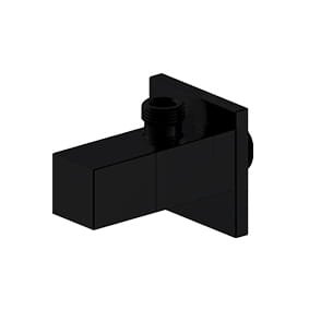 IDMAR Zawór kątowy 1/2"x3/8" z głowicą ceramiczną 1001 czarny mat; AIBL_AŁKO1/2X3/8.1001CZ
