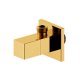 IDMAR Zawór kątowy 1/2"x1/2" z głowicą ceramiczną 1001 złoty-1