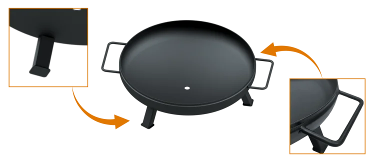 Palenisko ogrodowe MEDIUM - 60-2