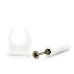 Uchwyt do rur ø 18 mm pojedynczy z kołkiem; 2200-002-000000018