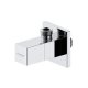 IDMAR Zawór kątowy 1/2"x3/4" z głowicą ceramiczną 1001-2
