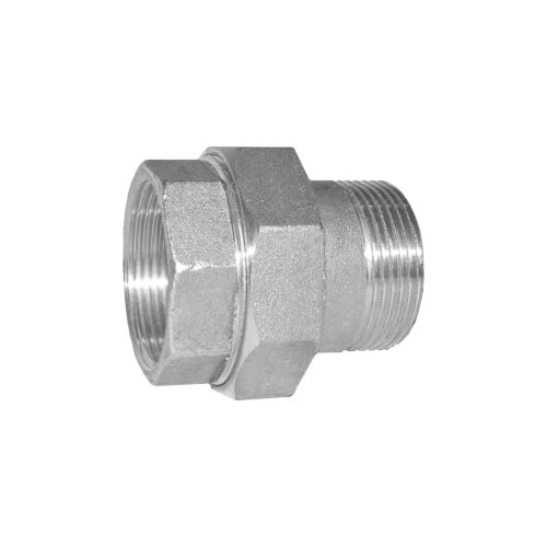 Idmar Śrubunek mosiężny prosty niklowany 3/4" DN20-1