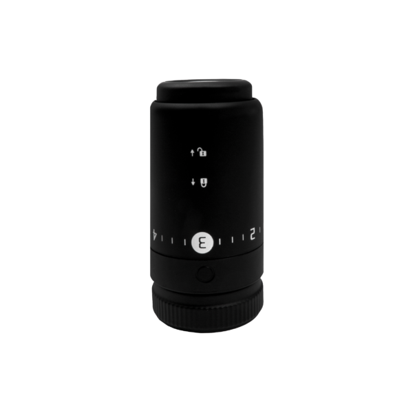 IDMAR Głowica termostatyczna do grzejnika mini czarna 401; OPTAGT.401MC