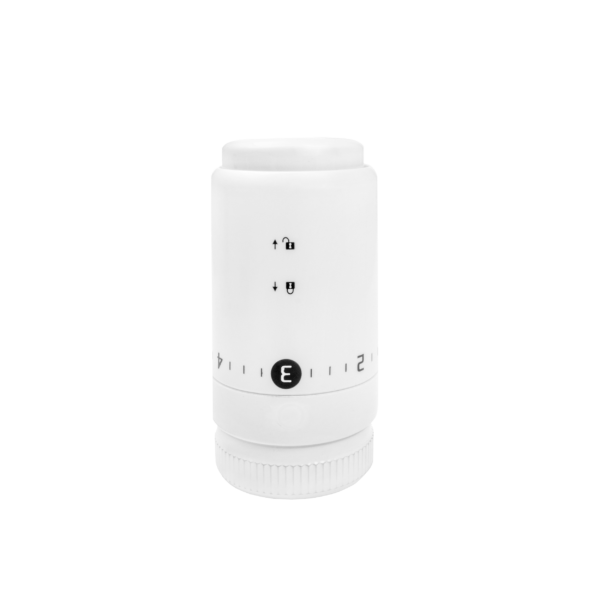 IDMAR Głowica termostatyczna do grzejnika mini biała 401; OPTAGT.401MB