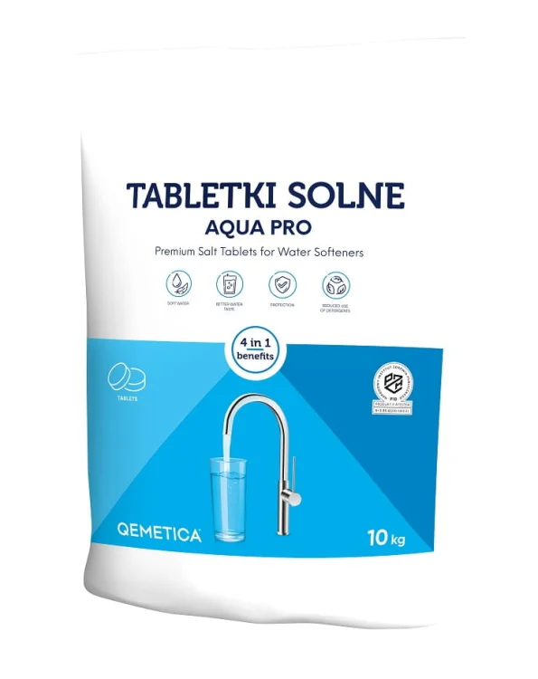 QEMETICA Tabletki solne AQUA PRO do systemów uzdatniania wody10 kg (CIECH)