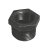 Redukcja żeliwna czarna GZ/GW  1"x3/4" (DN25xDN20) N4-1