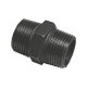IDMAR Nypel 1/2" czarny (DN15) N8-1