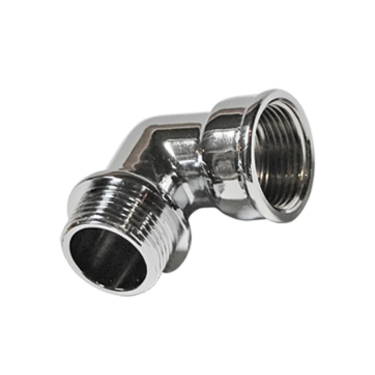 IDMAR Kolano mosiężne 3/8" chromowane GW/GZ (DN10) ; AICHK010WZ.2038