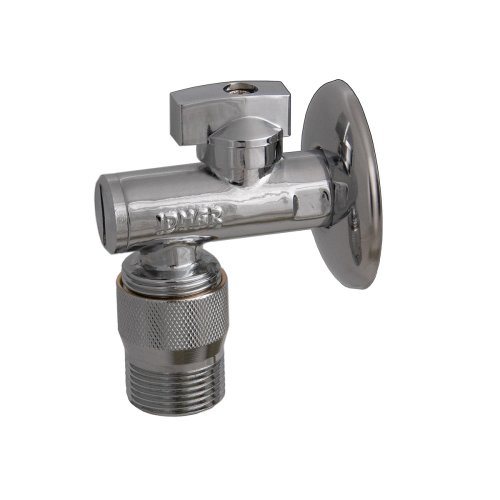 IDMAR Zawór do pralki/zmywarki kątowy 1/2x3/4" z Aquastopem;  AWASZK015X020B