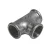 IDMAR Trójnik żeliwny ocynkowany nakrętny redukcyjny 1 1/4"x3/4" B1 (DN32xDN20); AIZOTR040X020.NK