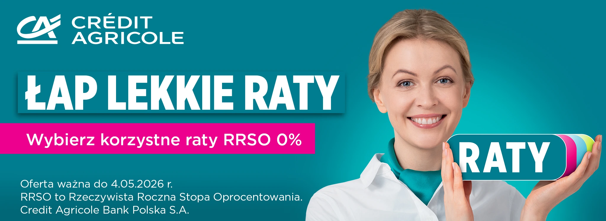 Łap lekkie raty- wybierz korzystne raty RRSO 0%