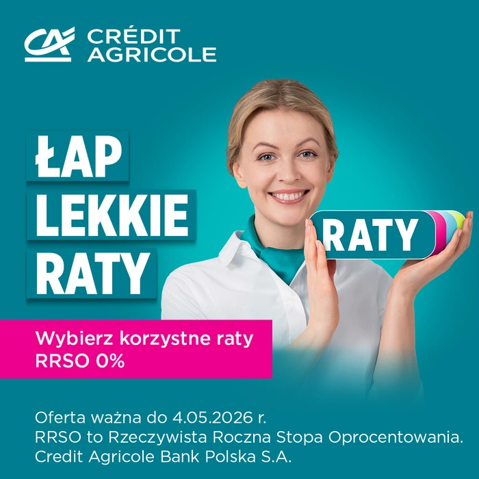 Korzystne raty RRSO 0%