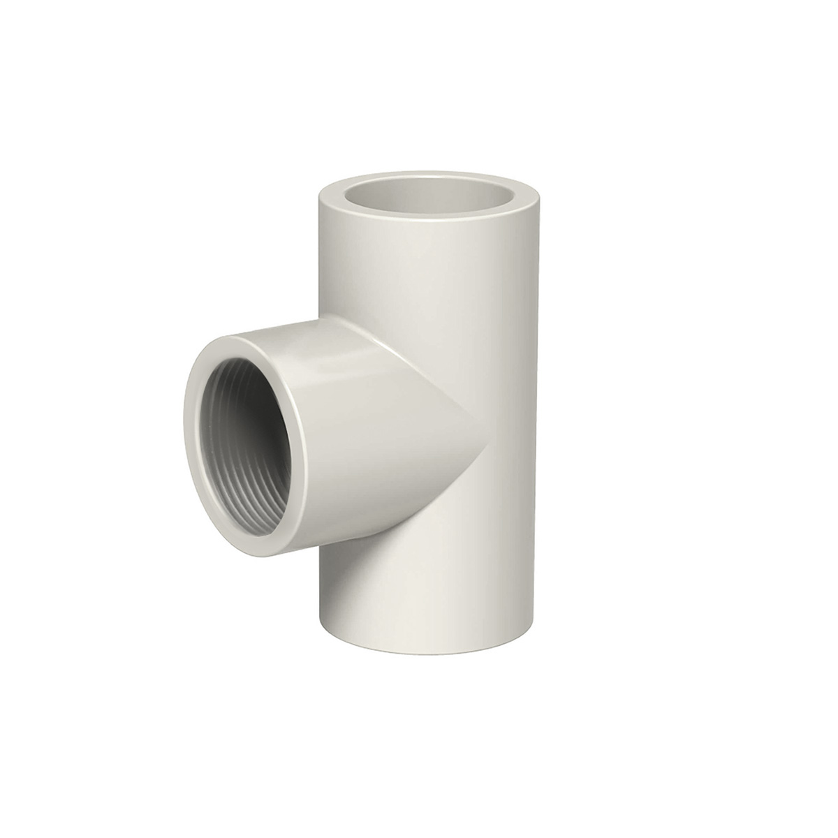 IDMAR Trójnik PVC 1/2"  klej.wewn.x klej.wewn.x GW  - zimna woda-1