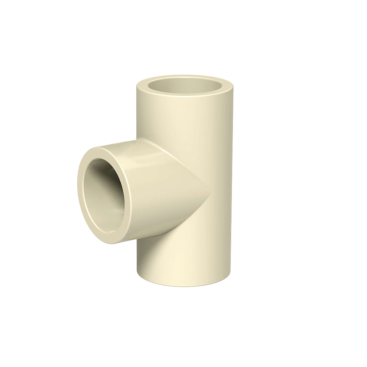 IDMAR Trójnik CPVC 3/4"system klejony - ciepła woda-1