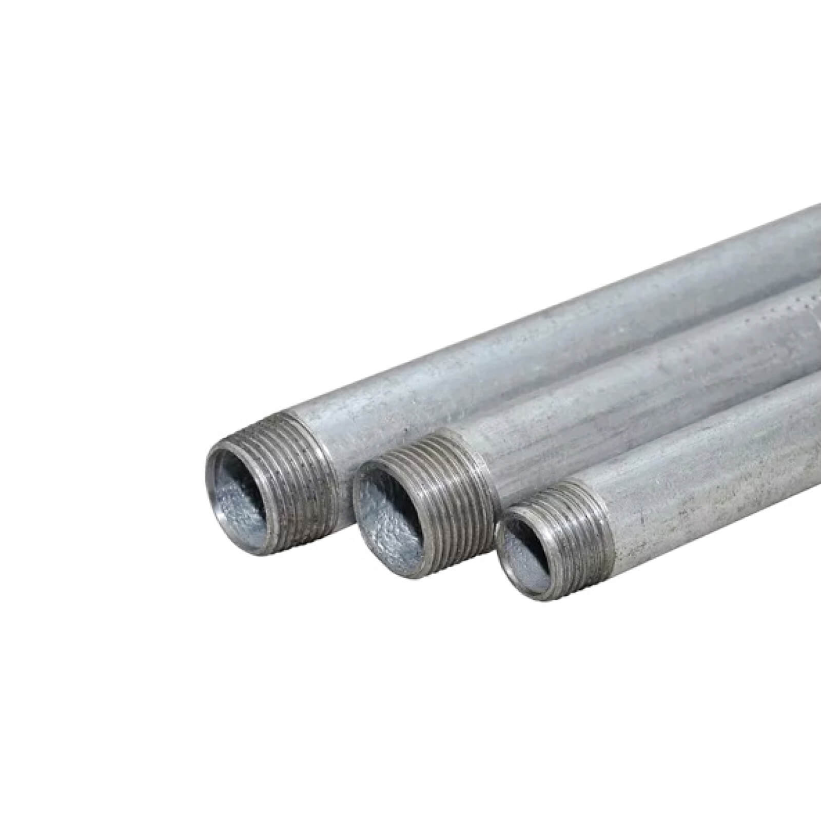 Rura stalowa gwintowana 1/2" ocynkowana – długość 6 cm (15/60mm)-1