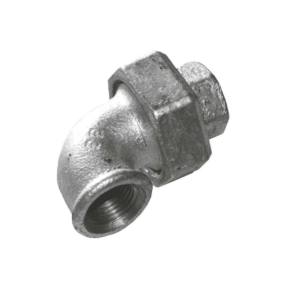 IDMAR Dwuzłączka kolankowa 2" ocynkowana GW/GW (DN50)-1