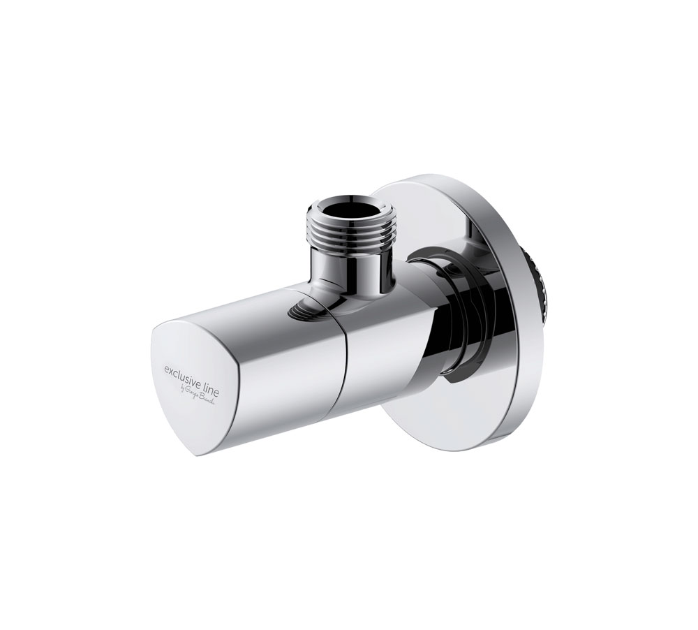 Zawór kątowy 1/2" x 1/2" z głowicą ceramiczną 1007 - EKLIPS - bilster-1