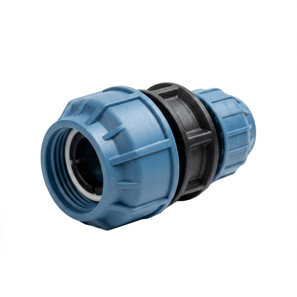 Złączka skręcana PE redukcyjna 32 mmx25 mm-3