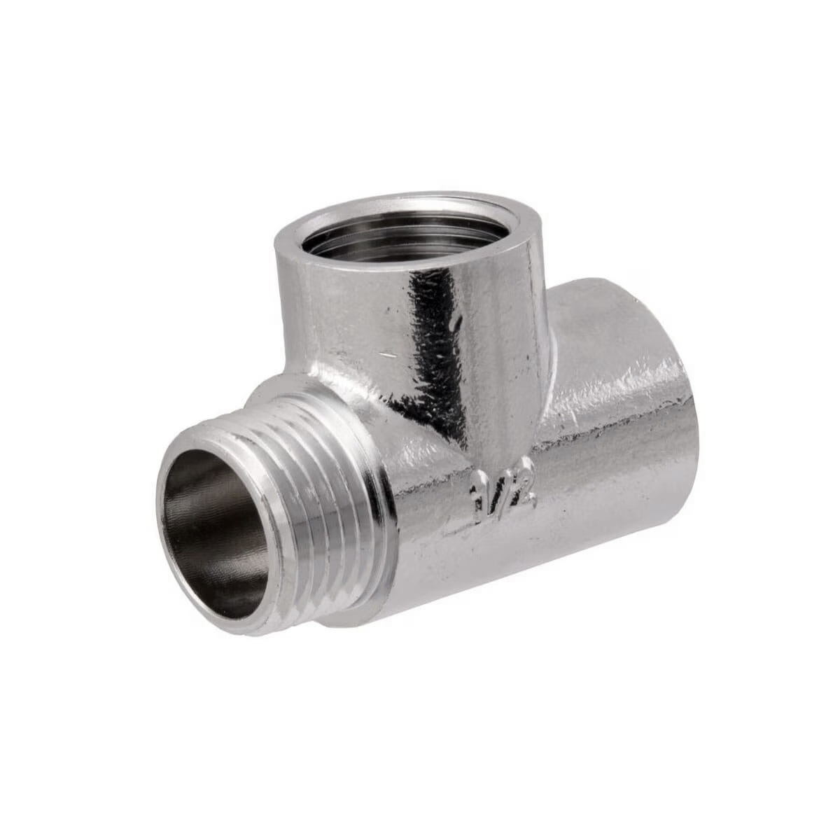 Idmar Trójnik chromowany 1/2" WZW DN15-1