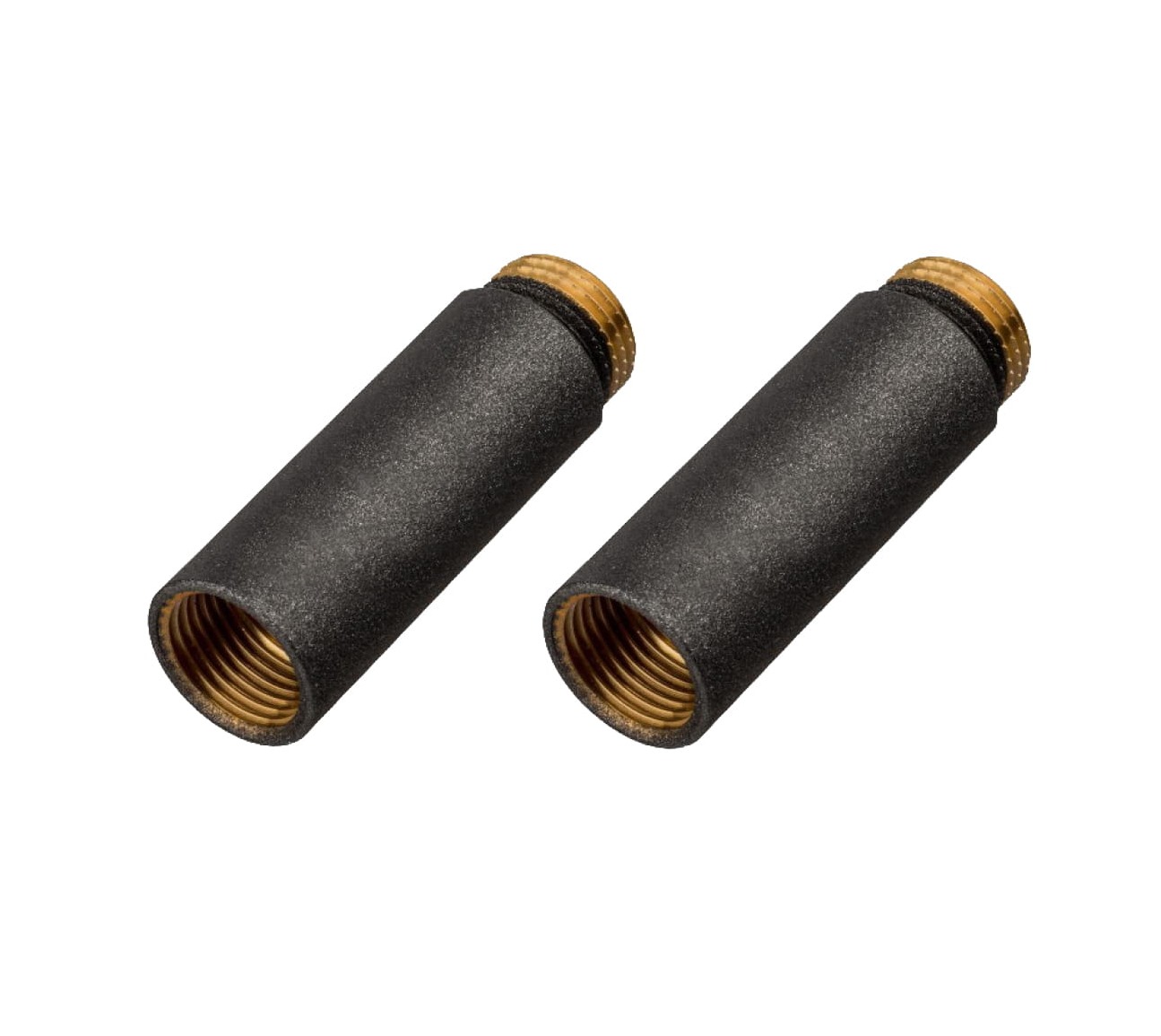 IDMAR Przedłużka mosiężna 1/2'' 50mm do grzałki grafit komplet - 2 sztuki; AIMP015-50MM.2097GX2