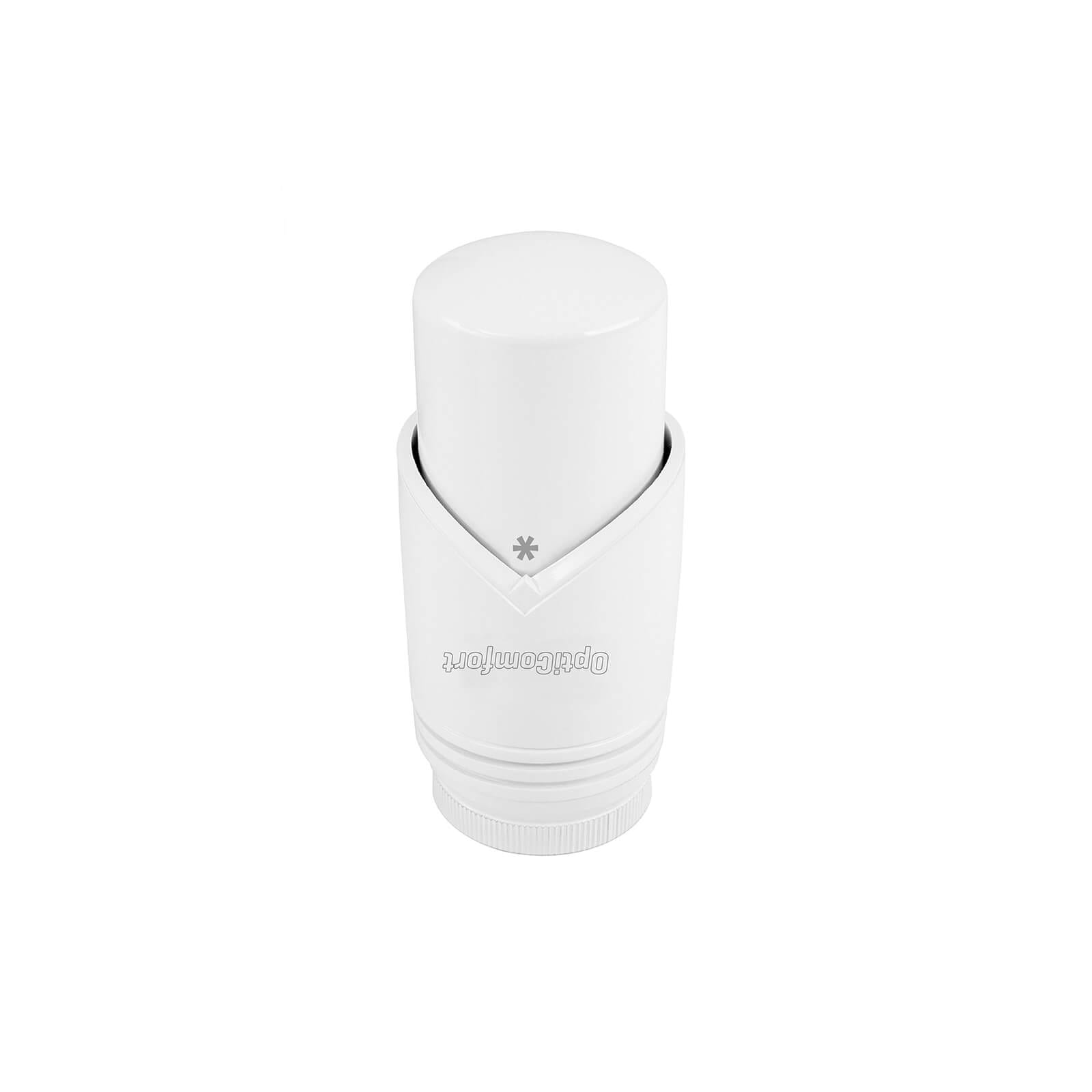 OPTICOMFORT  Głowica termostatyczna do grzejnika biała typ 409; OPTAGTB.409