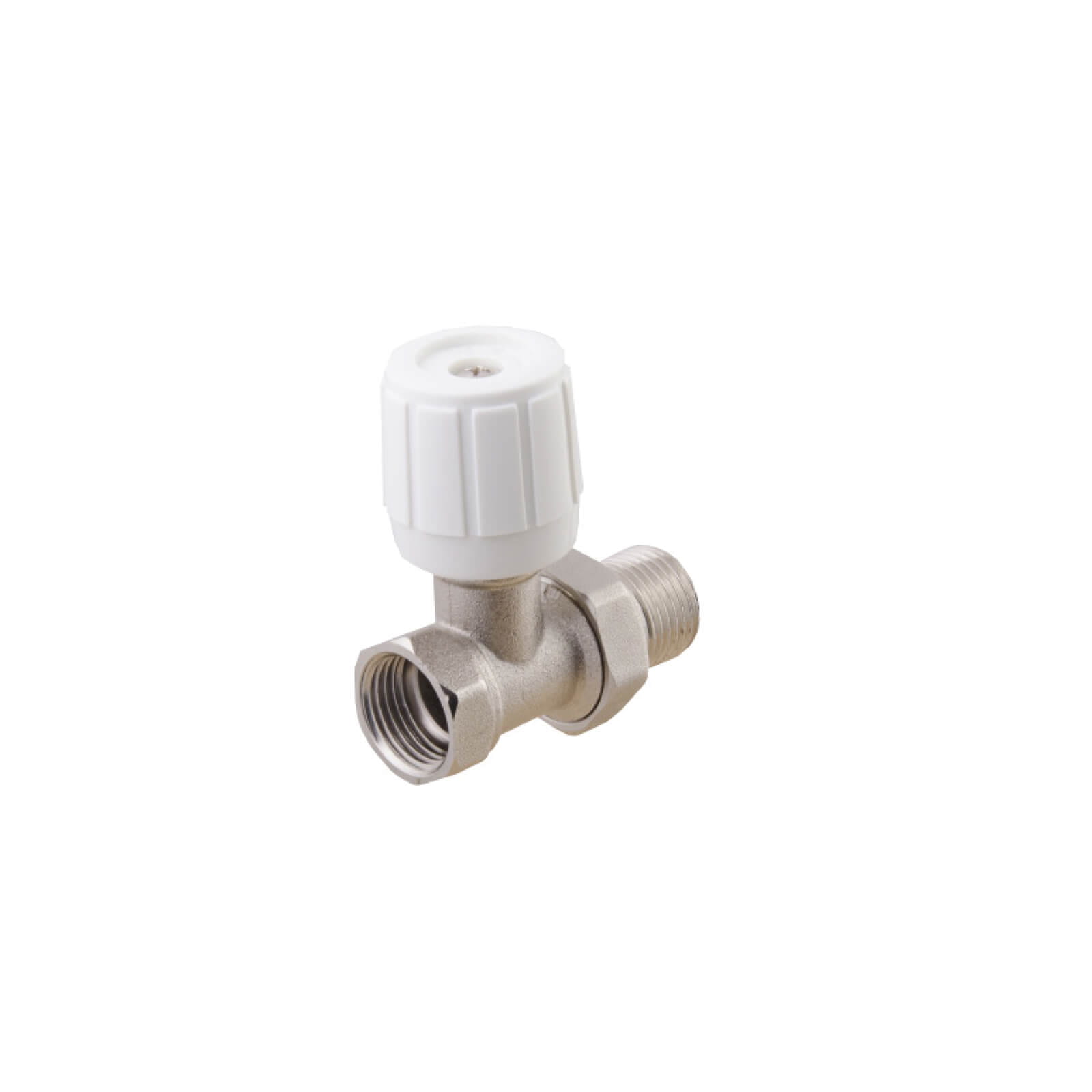 IDMAR Zawór grzejnikowy 1/2" regulacyjny prosty (DN15)-1