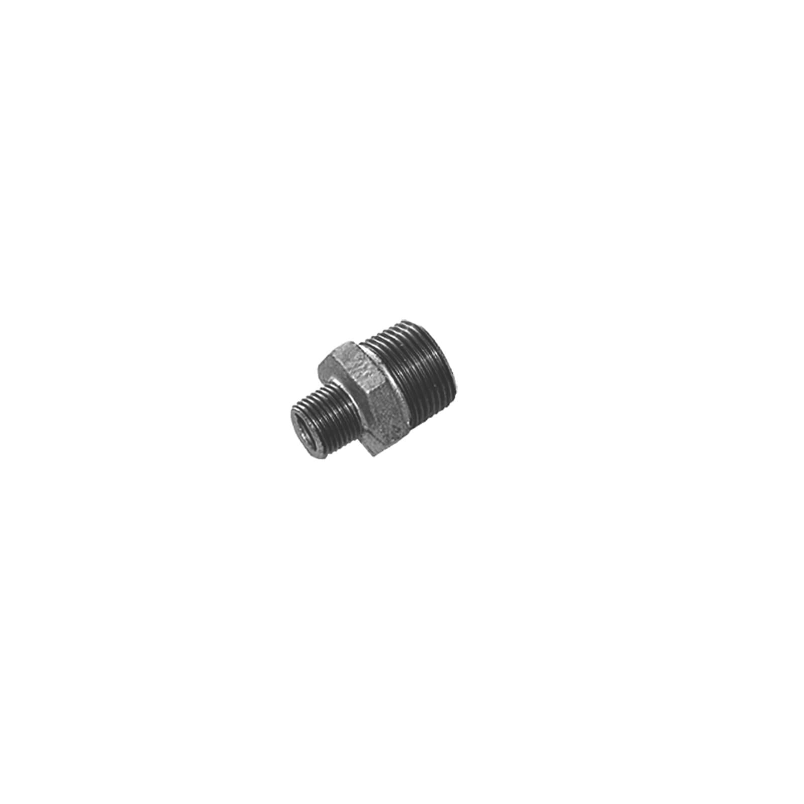 Nypel redukcyjny 2"x5/4" (DN50xDN32) N8 ocynk; AIZONR050X032.NK