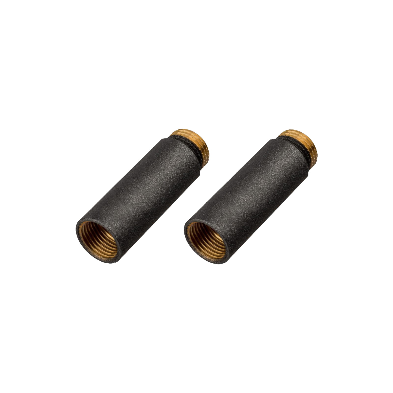 IDMAR Przedłużka mosiężna 1/2" do grzałki 40mm grafit komplet - 2 sztuki-1