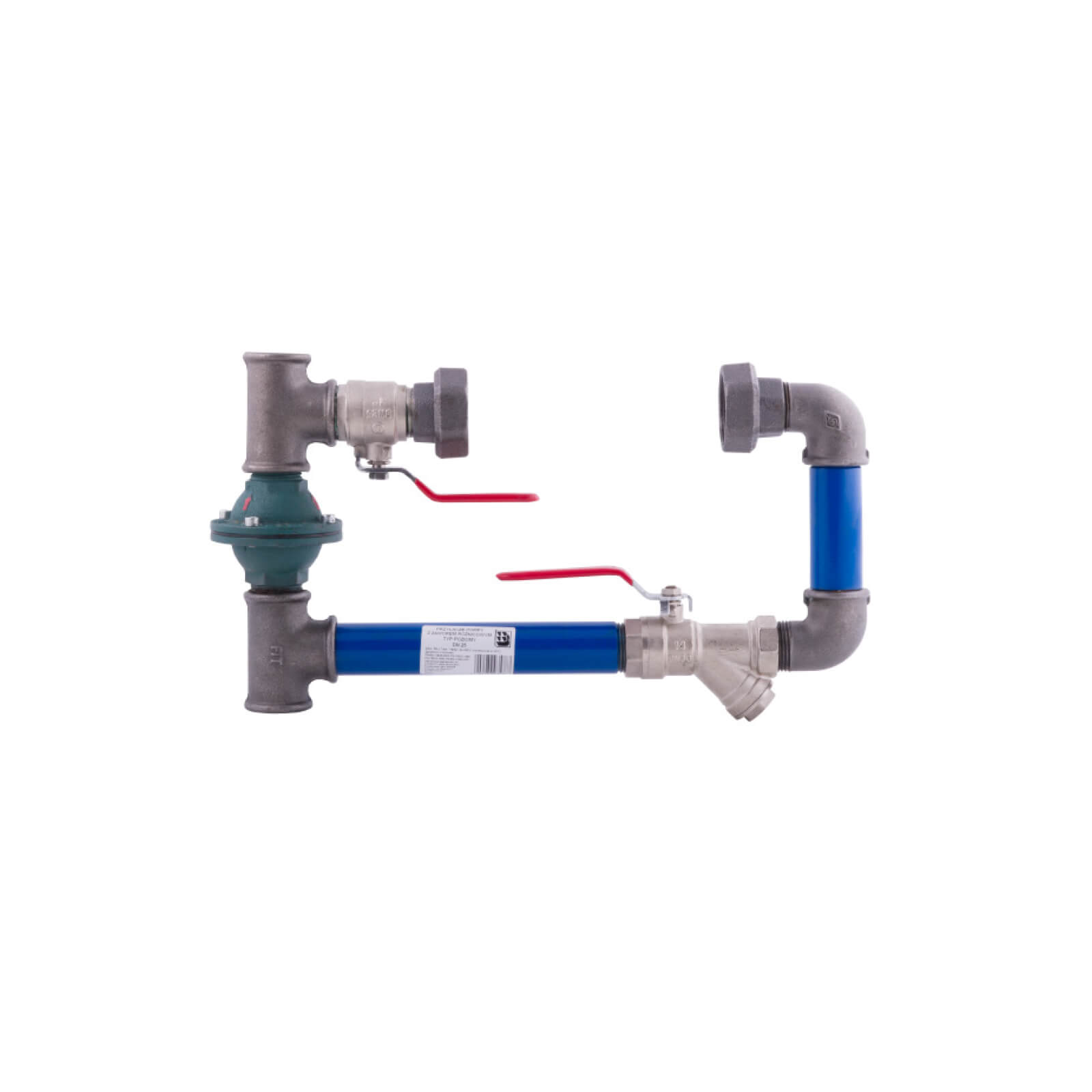 IDMAR Zestaw różnicowo-pompowy 1 1/4" (DN32) poziomy; ZRPP32