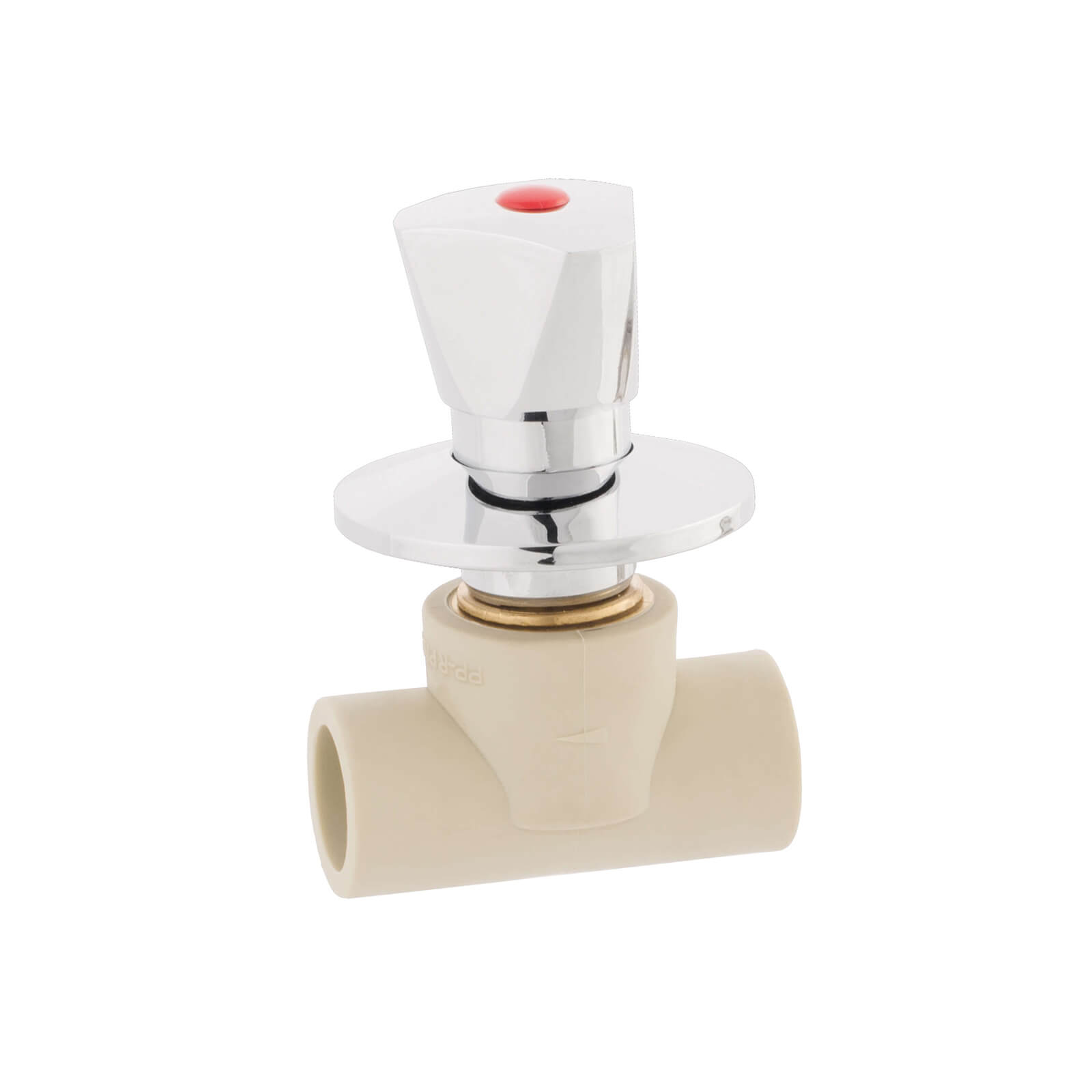 IDMAR Zawór grzybkowy PP 20 podtynkowy chromowany; PPRKZP020.1020